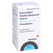 EMTRICITABIN/Tenofovirdisoproxil Amar 200mg/245mg 30 St