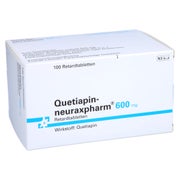 QUETIAPIN-neuraxpharm 600 mg Retardtabletten 100 St