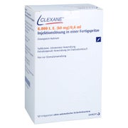 CLEXANE 6.000 I.E. 60mg/0,6ml Inj.-Lsg.i.e.F.-Sp. 12 St