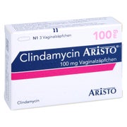CLINDAMYCIN Aristo 100 mg Vaginalzäpfchen 3 St