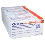 CLEXANE 6.000 I.E. 60mg/0,6ml Inj.-Lsg.i.e.F.-Sp. 50 St