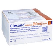 CLEXANE 8.000 I.E. 80mg/0,8ml Inj.-Lsg.i.e.F.-Sp. 30 St