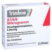 TRIMBOW 87 µg/5 µg/9 µg 120 Hub Druckgasinhalation 2 St