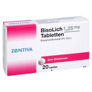 Bisolich 1,25 mg Tabletten 20 St