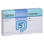 SALOFALK 4 g/60 ml Klysmen Rektalsuspension 7 St