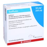 SALFLUTIN 50 µg/250 µg/Dosis 60 Einzeldos.Inh.-P. 1 St