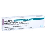 MIRCERA 100 Mikrogramm/0,3 ml Inj.-Lsg.i.e.F.-Sp. 1 St