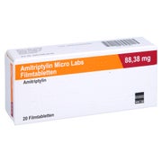 AMITRIPTYLIN Micro Labs 88,38 mg Filmtabletten 20 St