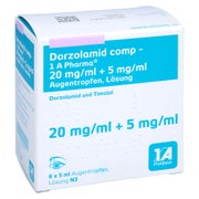 DORZOLAMID comp-1A Pharma 20mg/ml+5mg/ml Augentr. 6X5 ml