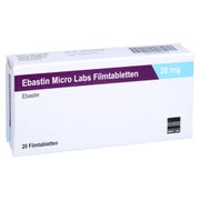 Ebastin Micro Labs 20 mg Filmtabletten 20 St