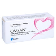 OMSAN 0,02 mg/0,1 mg überzogene Tabletten 6X21 St