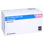 ATORVASTATIN Micro Labs 80 mg Filmtabletten 100 St