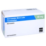 ATORVASTATIN Micro Labs 40 mg Filmtabletten 100 St