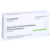 ATOMOXETIN Fairmed Healthcare 18 mg Hartkapseln 28 St