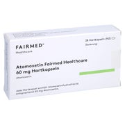 ATOMOXETIN Fairmed Healthcare 60 mg Hartkapseln 28 St