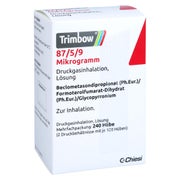 TRIMBOW 87 µg/5 µg/9 µg 120 Hub Druckgasinhalation 2 St
