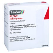 TRIMBOW 87 µg/5 µg/9 µg 120 Hub Druckgasinhalation 3 St