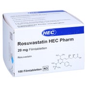 ROSUVASTATIN HEC Pharm 20 mg Filmtabletten 100 St