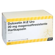 DULOXETIN AbZ Uro 20 mg magensaftres.Hartkapseln 100 St