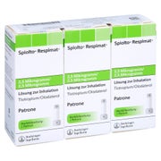 SPIOLTO Respimat 2,5 µg/2,5 µg Hub Nachfüllpackung 3X4,0 ml