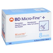 BD Micro-fine+ Pen-nadeln 0,25x8 mm 31 G 100 St