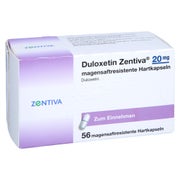 DULOXETIN Zentiva 20 mg magensaftres.Hartkapseln 56 St