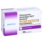 OLMESARTAN Amlodipin HCT Zentiva 40/5/12,5 mg FTA 98 St