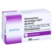 OLMESARTAN Amlodipin HCT Zentiva 40/10/12,5 mg FTA 98 St