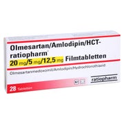 OLMESARTAN/Amlodipin/HCT-ratio 20/5/12,5 mg FTA 28 St