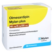 OLMESARDIPIN Mylan plus 40 mg/5 mg/25 mg Filmtabl. 98 St