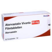 ATORVASTATIN Vivanta 80 mg Filmtabletten 50 St