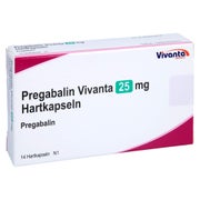 Pregabalin Vivanta 25 mg Hartkapseln 14 St