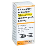 LATANOPROST-ratiopharm 50 Mikrogramm/ml ATR Lösung 2,5 ml