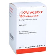 ALVESCO 160 µg 2x60 Hub Druckgasinhalation 2 St