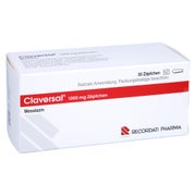 Claversal 1000 mg Zäpfchen 30 St