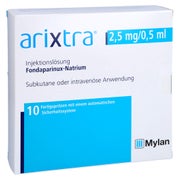 ARIXTRA 2,5 mg/0,5 ml Inj.-Lsg.i.e.Fertigspritze 10X0,5 ml