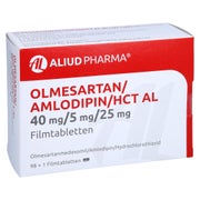 OLMESARTAN/Amlodipin/HCT AL 40 mg/5 mg/25 mg FTA 98 St