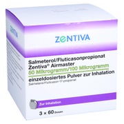 SALMETEROL/Fluticasonpropionat Zen.Air.50/100 µg 180 St
