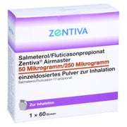 SALMETEROL/Fluticasonpropionat Zen.Air.50/250 µg 60 St