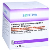 SALMETEROL/Fluticasonpropionat Zen.Air.50/250 µg 180 St