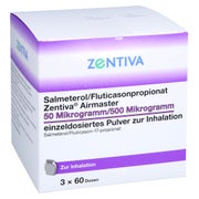 SALMETEROL/Fluticasonpropionat Zen.Air.50/500 µg 180 St