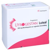 UTROGESTAN Luteal 200 mg Weichkaps.z.vaginal.Anwe. 45 St