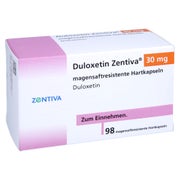 DULOXETIN Zentiva 30 mg magensaftres.Hartkapseln 98 St