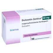DULOXETIN Zentiva 60 mg magensaftres.Hartkapseln 98 St