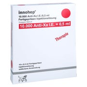 INNOHEP 10.000 Anti-Xa I.E./0,5ml Inj.-Lsg.i.e.FS 10 St