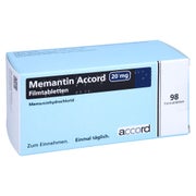 Memantin Accord 20 mg Filmtabletten 98 St