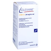 CLEXANE 4.000 I.E. 40mg/0,4ml Inj.-Lsg.i.e.F.-Sp. 10 St