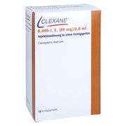 CLEXANE 8.000 I.E. 80mg/0,8ml Inj.-Lsg.i.e.F.-Sp. 12 St