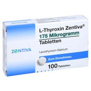 L-THYROXIN Zentiva 175 Mikrogramm Tabletten 100 St