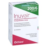 INUVAIR 200/6 µg 120 Hub Druckgasinhalat 2 St